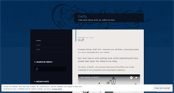 Desktop Screenshot of fireflydk.wordpress.com