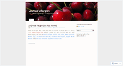 Desktop Screenshot of andreasrecipes.wordpress.com