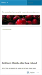 Mobile Screenshot of andreasrecipes.wordpress.com