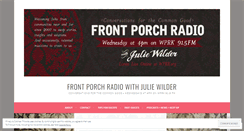 Desktop Screenshot of frontporchradio.wordpress.com