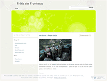 Tablet Screenshot of friks.wordpress.com