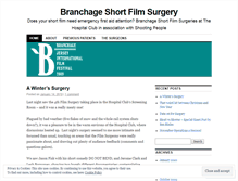Tablet Screenshot of filmsurgery.wordpress.com