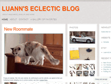 Tablet Screenshot of luannseclectics.wordpress.com