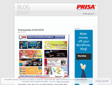 Tablet Screenshot of prisadepot.wordpress.com