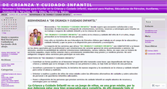 Desktop Screenshot of decrianzaycuidadoinfantil.wordpress.com