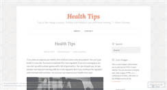 Desktop Screenshot of howtoimprovehealth.wordpress.com