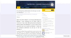 Desktop Screenshot of logicielslibresetgrandesorganisations.wordpress.com