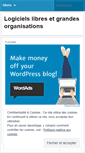 Mobile Screenshot of logicielslibresetgrandesorganisations.wordpress.com