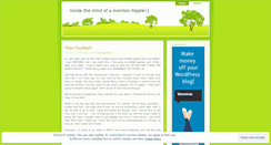 Desktop Screenshot of earthsoulmormon.wordpress.com