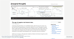 Desktop Screenshot of marginalthought.wordpress.com