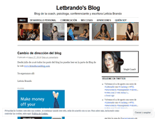 Tablet Screenshot of letbrando.wordpress.com