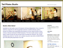 Tablet Screenshot of ctctatipilates.wordpress.com