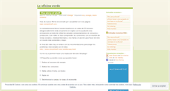 Desktop Screenshot of laoficinaverde.wordpress.com