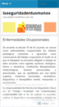 Mobile Screenshot of laseguridadentusmanos.wordpress.com