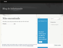 Tablet Screenshot of infortunado.wordpress.com