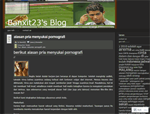 Tablet Screenshot of banxit23.wordpress.com