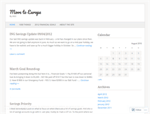 Tablet Screenshot of movetoeurope.wordpress.com