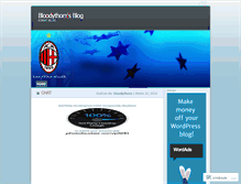 Tablet Screenshot of bloodythorn.wordpress.com