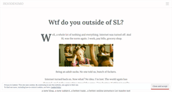 Desktop Screenshot of hoodenimo.wordpress.com