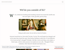 Tablet Screenshot of hoodenimo.wordpress.com