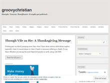 Tablet Screenshot of groovychristian.wordpress.com