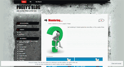 Desktop Screenshot of pageyblog.wordpress.com