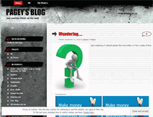 Tablet Screenshot of pageyblog.wordpress.com