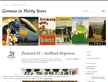 Tablet Screenshot of germaninthirtyyears.wordpress.com