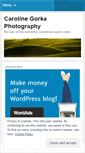 Mobile Screenshot of caroline1photography.wordpress.com