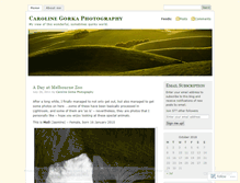 Tablet Screenshot of caroline1photography.wordpress.com