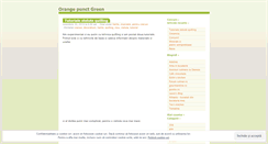 Desktop Screenshot of orangepunctgreen.wordpress.com