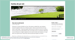 Desktop Screenshot of carteadepenet.wordpress.com