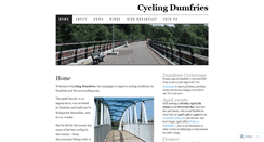 Desktop Screenshot of cyclingdumfries.wordpress.com