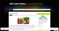 Desktop Screenshot of obatsakitkepala12.wordpress.com