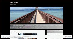 Desktop Screenshot of playaazalea.wordpress.com