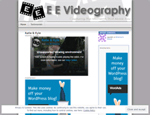 Tablet Screenshot of eevideography.wordpress.com