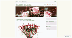 Desktop Screenshot of amicsdelesrosesartfloral.wordpress.com