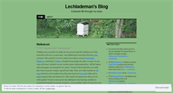 Desktop Screenshot of lechlademan.wordpress.com