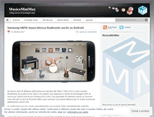 Tablet Screenshot of musicaminimax.wordpress.com