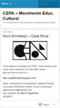 Mobile Screenshot of cepagermanomachado.wordpress.com