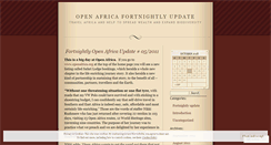 Desktop Screenshot of openafrica.wordpress.com