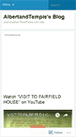 Mobile Screenshot of albertandtempie.wordpress.com