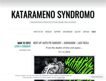 Tablet Screenshot of kataramenosyndromo.wordpress.com