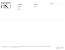 Tablet Screenshot of projectenisu.wordpress.com