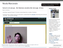 Tablet Screenshot of nicolamar.wordpress.com