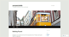 Desktop Screenshot of annamichellecoombes.wordpress.com