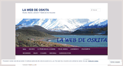 Desktop Screenshot of oskita.wordpress.com