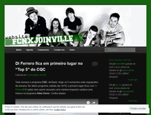 Tablet Screenshot of fcnxjoinville.wordpress.com