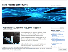 Tablet Screenshot of marioalbertobarrionueva.wordpress.com