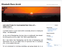 Tablet Screenshot of elizabethrannarrott.wordpress.com